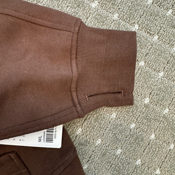 Lululemon Scuba Oversized Half-Zip Hoodie Java - Picture 3 of 6